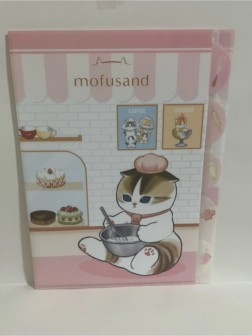Mofusand Five Pocket File Folder